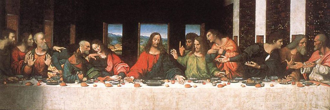 Famous Artworks of Leonardo da Vinci - Last Supper Ticket